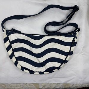 Marimekko Uniqlo Collab Round Mini Shoulder Bag 2024 Navy
